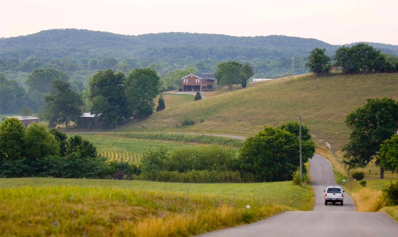 KY rural road